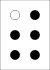 https://upload.wikimedia.org/wikipedia/commons/thumb/c/c3/braille_%c3%99.svg/50px-braille_%c3%99.svg.png