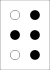 https://upload.wikimedia.org/wikipedia/commons/thumb/3/37/braille_w.svg/50px-braille_w.svg.png