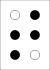 https://upload.wikimedia.org/wikipedia/commons/thumb/7/72/braille_t.svg/50px-braille_t.svg.png