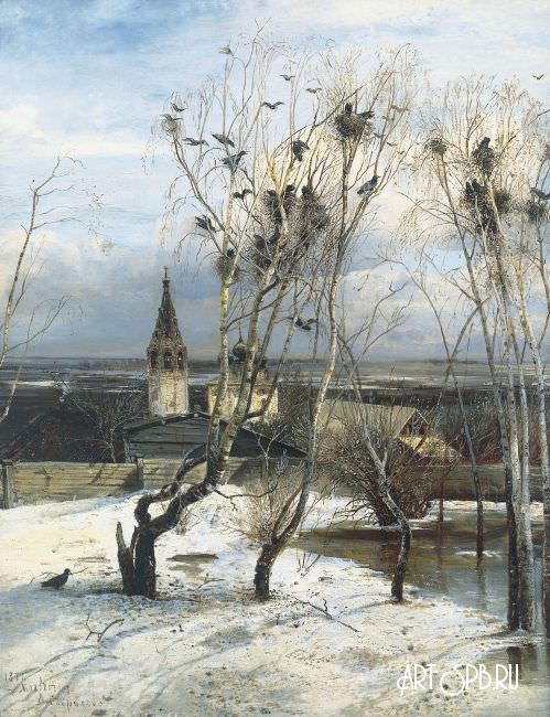 Грачи прилетели 1871 Алексей Саврасов